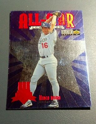 #ad HIDEO NOMO 1997 UD CHOICE ALL STAR CONNECTION INSERT CARD # 45 A2322 $1.59