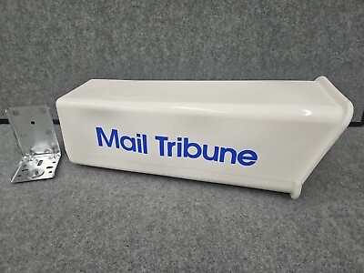 #ad NOS MAIL TRIBUNE Newspaper Tube Delivery Box Newspaper Memorabilia Oregon $14.95