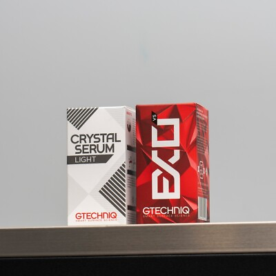 #ad Gtechniq Crystal Serum Light amp; EXO v5 30ml Combo 2 Step Ceramic Coating Kit $124.95