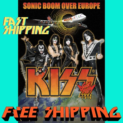 #ad ;*KISS*: LIVE CD SoniC BooM OVER EUROPE 2010: Nurnberg Germany 06 05 2010 $24.99