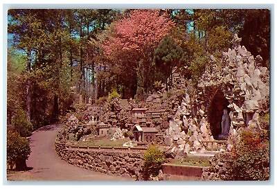 #ad The Ave Maria Grotto On The Campus Saint Bernard College Cullman AL Postcard $14.98