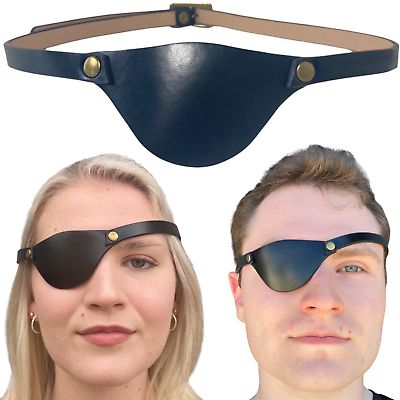 #ad Leather Eye Patch for Adults Black Leather Eye patch $14.99