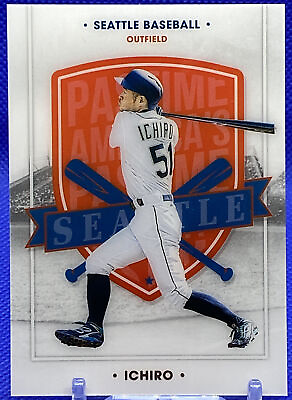 #ad 2021 Chronicles Ichiro America#x27;s Pastime Acetate Front Seattle Mariners Japan $3.99