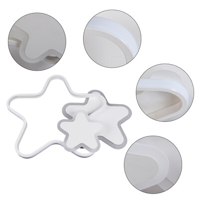 #ad Acrylic Star Ceiling Light LED Ceiling Fixture DimmableRemote Kids Room Decor. $70.82