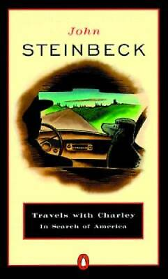 #ad Travels with Charley in Search of America Paperback By Steinbeck John GOOD $4.77