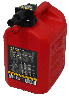 #ad No Spill 2.5 Gallon Easy Gas Can $21.90