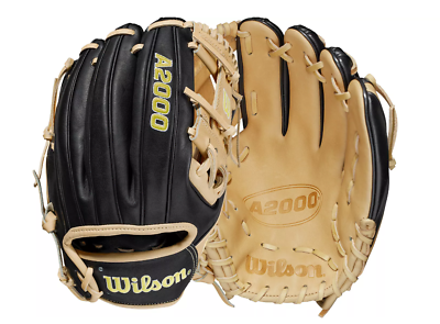 #ad Wilson A2000 1786 11.5quot; Baseball Glove Black Tan New w. Tags WBW100084115 $135.39