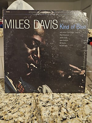 #ad Miles Davis LP “Kind Of Blue” Columbia PC 8163 1977 Pressing VG $30.00