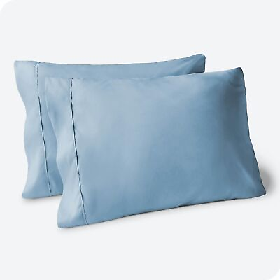 #ad Premium Super Soft 1800 Microfiber Light Blue Solid Luxury Soft Pillowcases $218.03