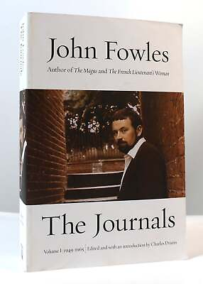 #ad John Fowles THE JOURNALS VOLUME ONE: 1949 1965 1st Edition 1st Printing $302.45