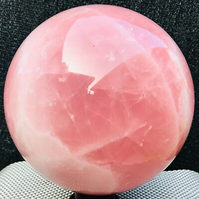 #ad 15100G Natural Crystal Polished Rose Powder Crystal Balls Crystal Sphere Y838 AU $1699.99
