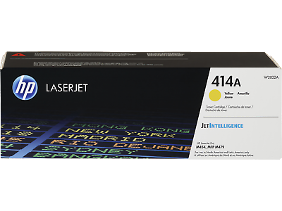 #ad HP 414A Yellow Original LaserJet Toner Cartridge 2100 pages W2022A $126.99