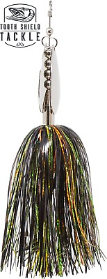 #ad Tooth Shield Tackle 308 Musky Bucktail Muskie Inline Spinner Perch $23.95