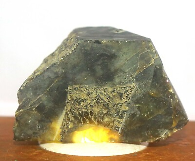 #ad 6330Ct Superb Rare Brazilian Certified Labradorite Big Rough Opaque Gemstone FSK $168.55