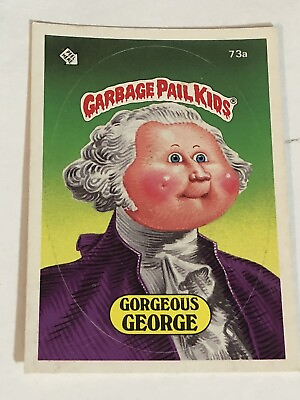 #ad Garbage Pail Kids 1985 Gorgeous George $4.99