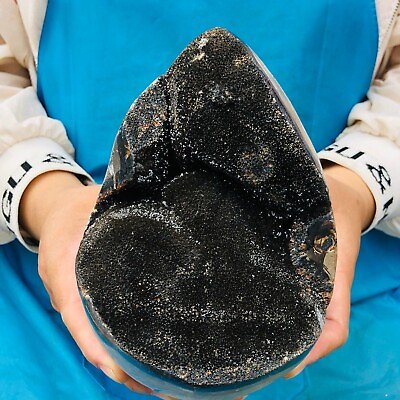 #ad 2100g Natural Dragon Septarian Geode Quartz Cluster Crystal egg Healing $199.99