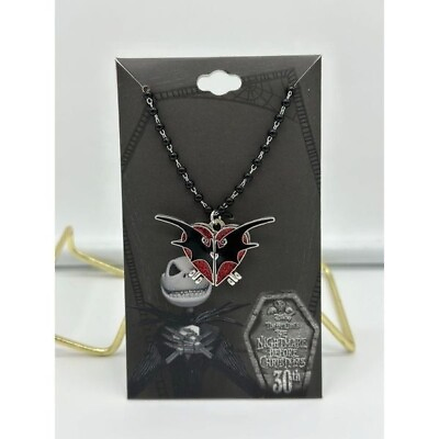 #ad The Nightmare Before Christmas Bat Heart Locket Necklace $21.99