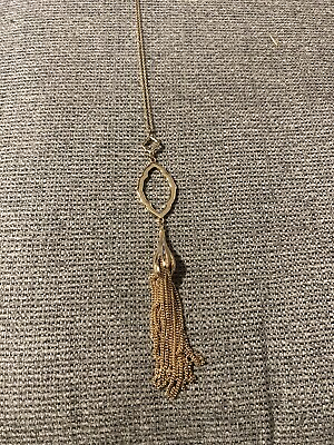 #ad PAPPARAZZI LONG GOLD NECKLACE DANGLE $1.99
