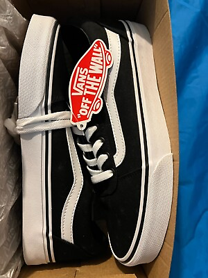 #ad Vans Old Skool Black White Low Classic Skate Shoes $42.99
