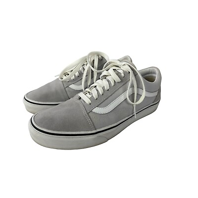 #ad Vans Off The Wall Old Skool Gray Sneakers Mens 9.0 $29.97