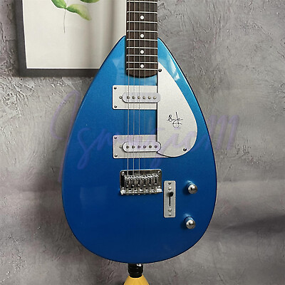 #ad Metallic Blue Solid Body Electric Guitar Basswood Body Rosewood Fretboard $256.68