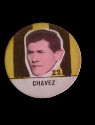 #ad collectible round card Carlos Chavez Peñarol 1963 $10.00