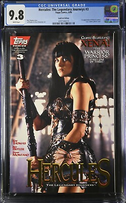 #ad HERCULES: THE LEGENDARY JOURNEYS #3 ONLY 5 CGC 9.8 LOW POP 1st Xena GOLD PHOTO $349.96