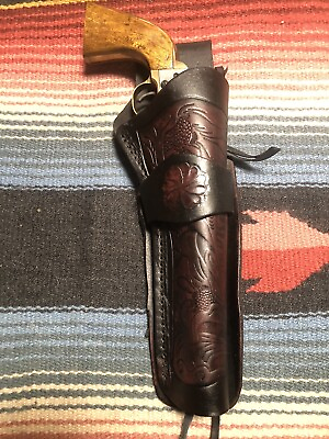 #ad Fits Ruger Vaquero Colt SAA Pietta 1873 7.5quot; Barrel Western Drop Leather Holster $36.09