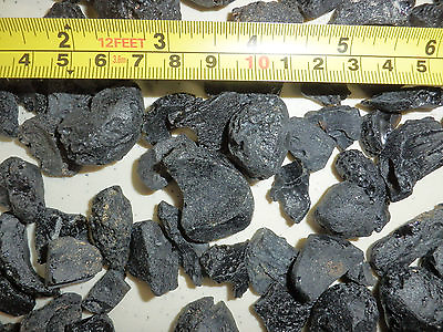 #ad Black Indochinite Tektite Stone 1 to 15 gram size Small Pieces 5 kg Lot $480.00