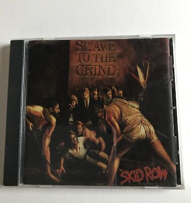 #ad Skid Row Slave to the Grind CD 1991 Rock Heavy Metal 1990s Sebastian Bach $6.08