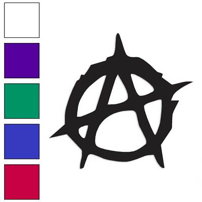 #ad Anarchy Symbol Vinyl Decal Sticker Multiple Colors amp; Sizes #783 $23.95