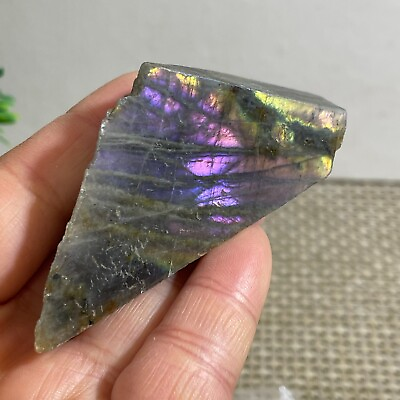 #ad Top Labradorite Crystal Stone Natural Rough Mineral Specimen Healing 63g $12.35