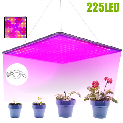 #ad 8500W LED Grow Light Panel Full Spectrum Lamp for Indoor Plant Veg Flower NEW $26.92