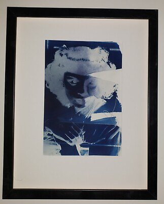 #ad JEFFREY NELSON Original Hand SIGNED Cyanotype Photography quot;Katharine Hepburnquot; $150.00