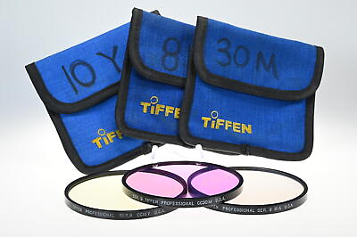 #ad Lot of Tiffen Series IX 9 Filters 81A CC10Y amp; CC30M #G534 $37.33