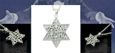 #ad Star of David w Zodiac Signs Stainless Steel Astrology Occult Pendant Jewelry $15.00