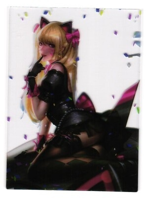 #ad D. Va Clear Transparent Plastic ACG LXG ACG LXG Goddess Story Anime Card $8.99