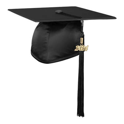 #ad Endea Graduation Shiny Black Cap amp; Tassel $9.95
