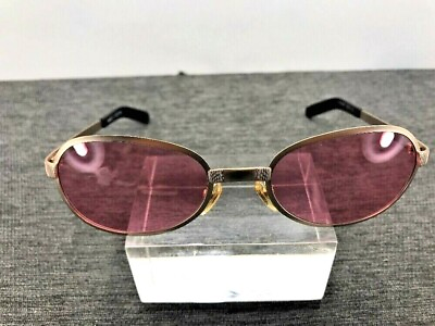 #ad Proksch M1006 50 Sunglasses 53 19 130 Matte Gold Oval Retro Frames AX05 $40.00