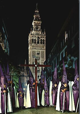 #ad Vintage Postcard Sevilla Semana Santa Holy Week Semaine Sainte Seville Spain SE $9.88