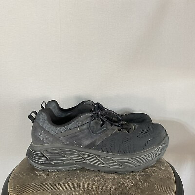 #ad Hoka One One Gaviota 2 Mens Size 13 2E Extra Wide Triple Black Running Shoes $89.99