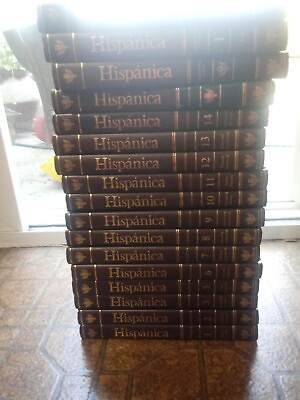 #ad Enciclopedia Hispanica Used Not a Complete of 18 Vol Set Macropedia $781.10