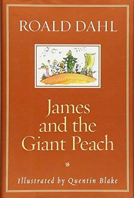 #ad James and the Giant Peach Hardcover By Dahl Roald ACCEPTABLE $5.24