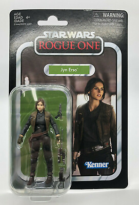 #ad *READ* Star Wars Vintage Collection JYN ERSO Rogue One 3.75quot; Figure VC119 $13.99