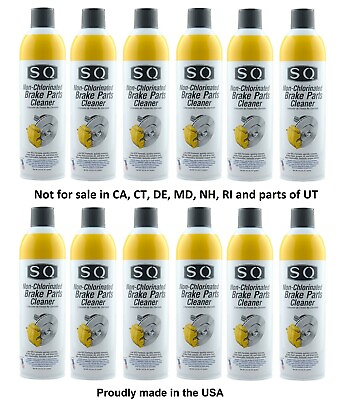 #ad Non Chlorinated Brake Parts Cleaner 12 units 14.5 OZ per can $45.99