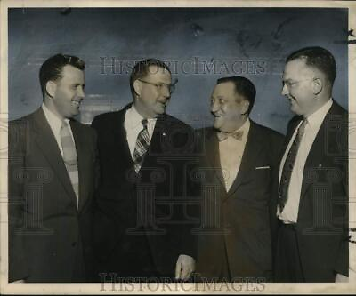 #ad 1954 Press Photo Louisiana Republicans welcome Congressman Hugh D. Scott $19.99