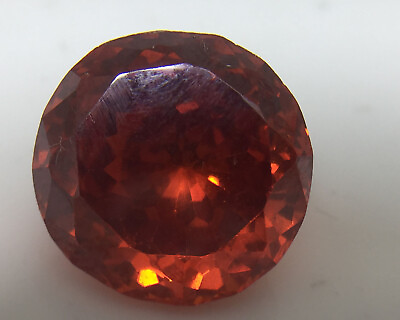 #ad Natural Loose Gemstone of 28.00 Ct Red Color Round Shape Zircon A $7.15