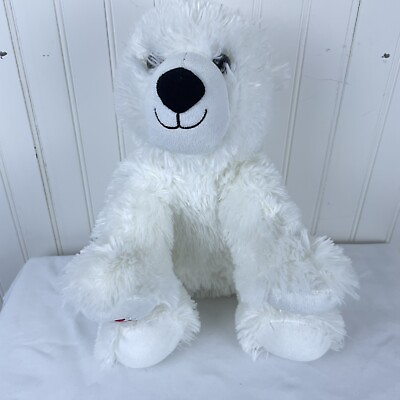 #ad Build A Bear Polar Plush White Stuffed Animal 14quot; Soft BAB Toy $25.00