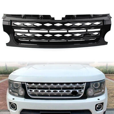 #ad For Land Rover Discovery LR3 2005 2009 Black Black Front Grille Bumper Mesh $133.11