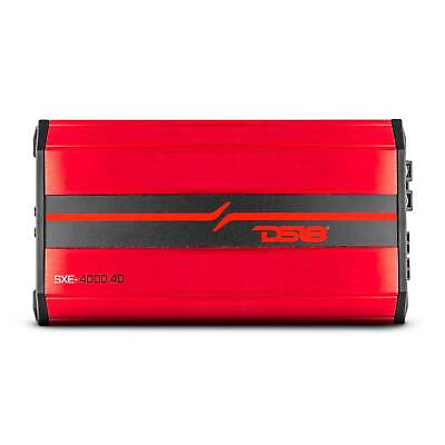 #ad DS18 SXE 4000.4D Car Amplifier Full Range Class D 4 Channel New Design Red $227.95